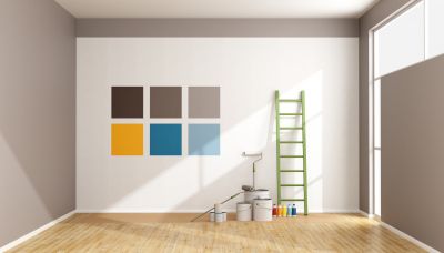 Basement Wall Painting in Wilmington, NC