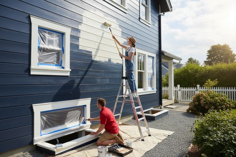 House Limewashing in Waco, TX