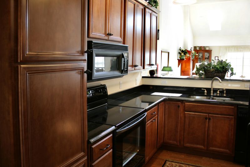 Kitchen Cabinet Staining in Bloomington, IN
