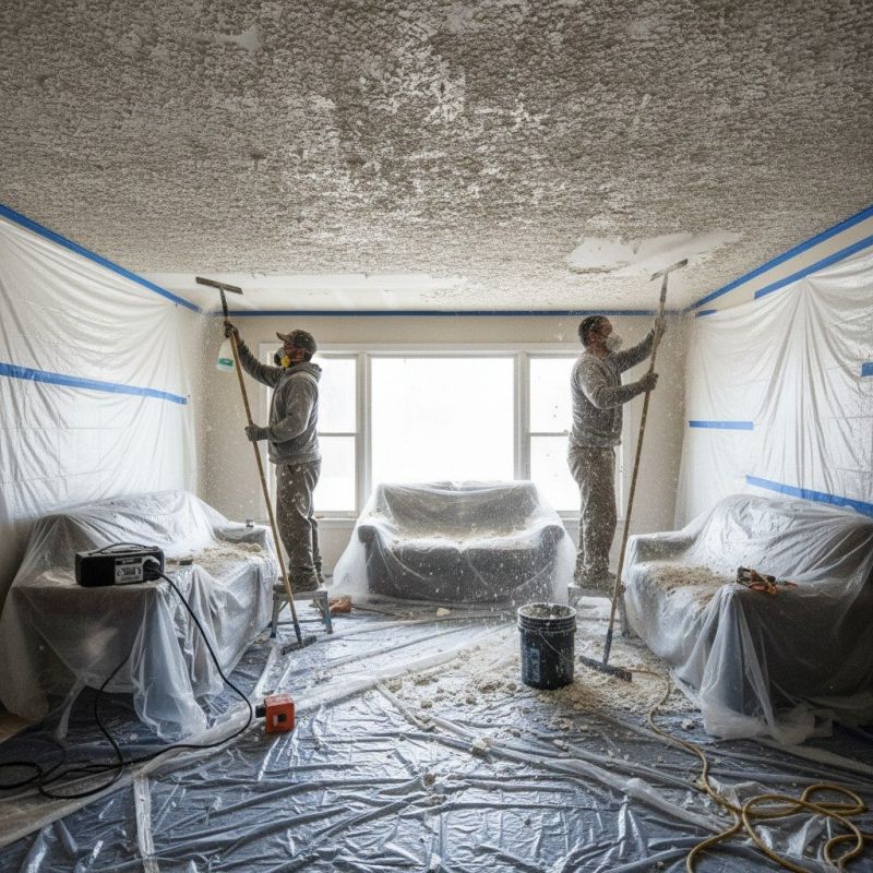 Popcorn Ceiling Renovation in Waco, TX